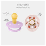Bibs Pacifier Studio Color 2 Pack Lady Bug size 1  2pack