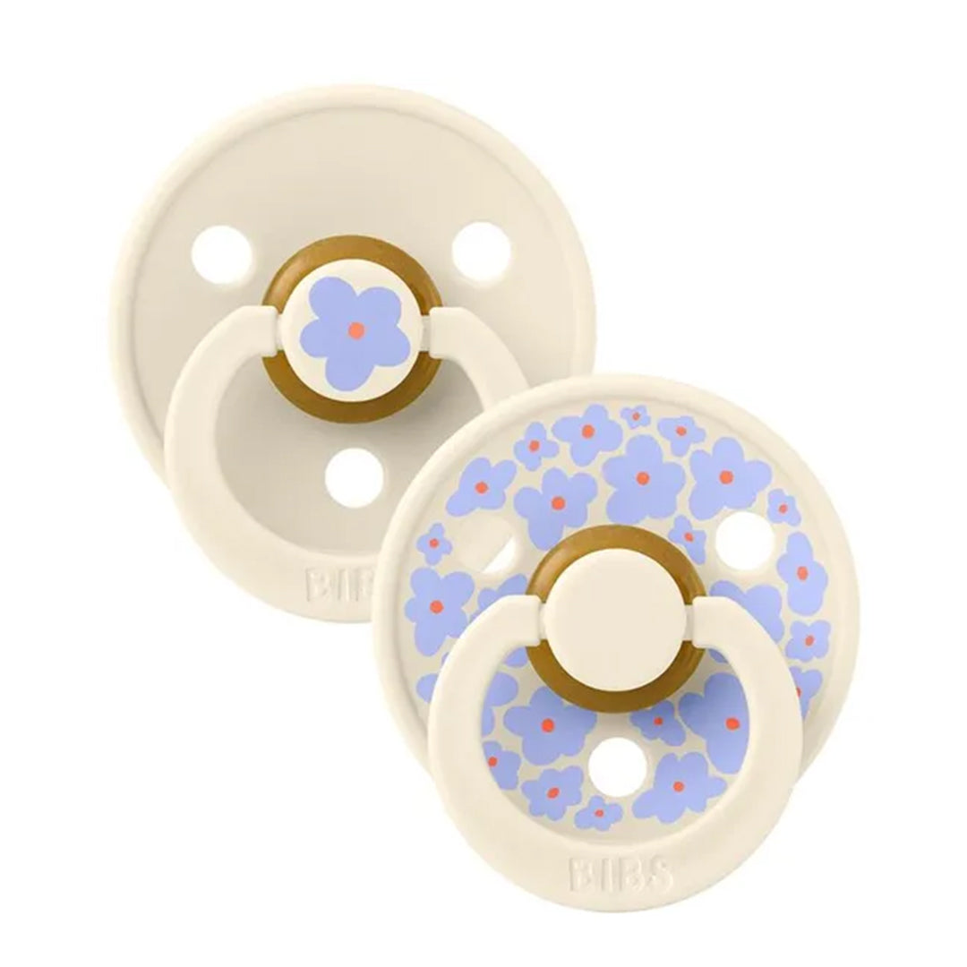 BIbs Pacifier Studio Colour 2 Pack Jasmine Latex Size 2