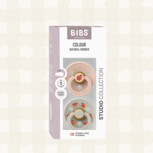 Bibs Pacifier Studio Color 2 Pack Lady Bug size 1