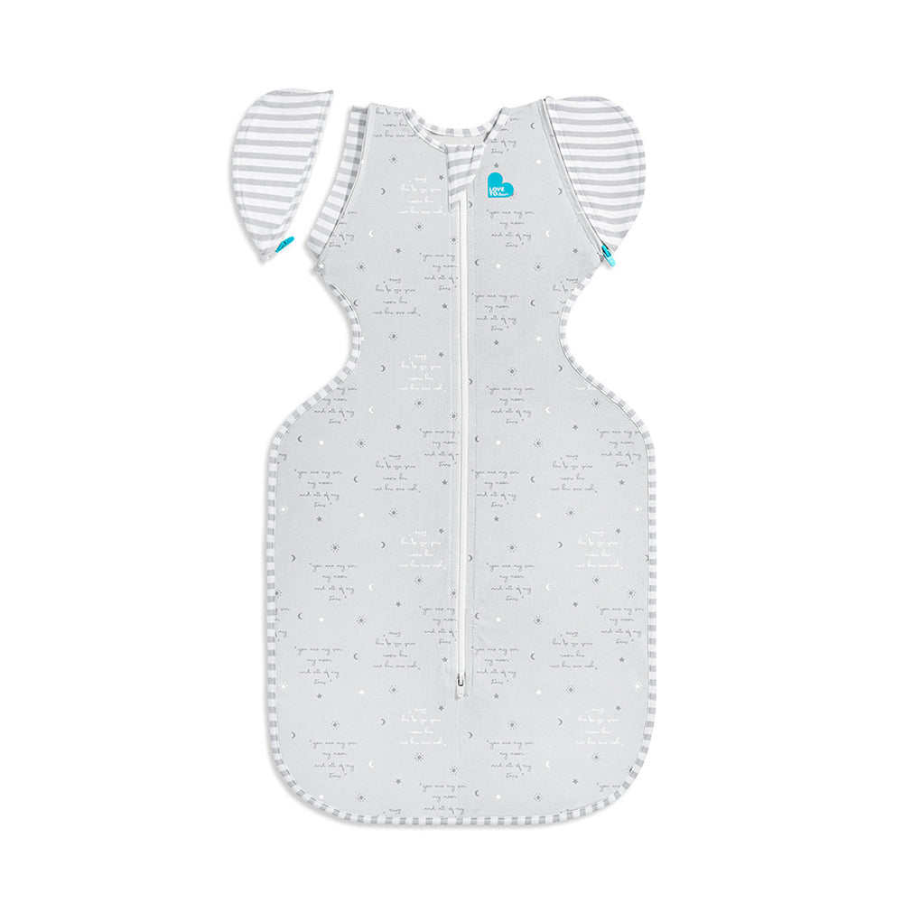 Swaddle UP Transition Bag Lite Grey Medium  حقيبة انتقالية من Swaddle UP باللون الرمادي الفاتح ومتوسط