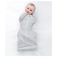 Load image into Gallery viewer, Swaddle Up Transition Bag Bamboo Grey Wave Dot -قماط حقيبة الانتقال من الخيزران الرمادي المموج
