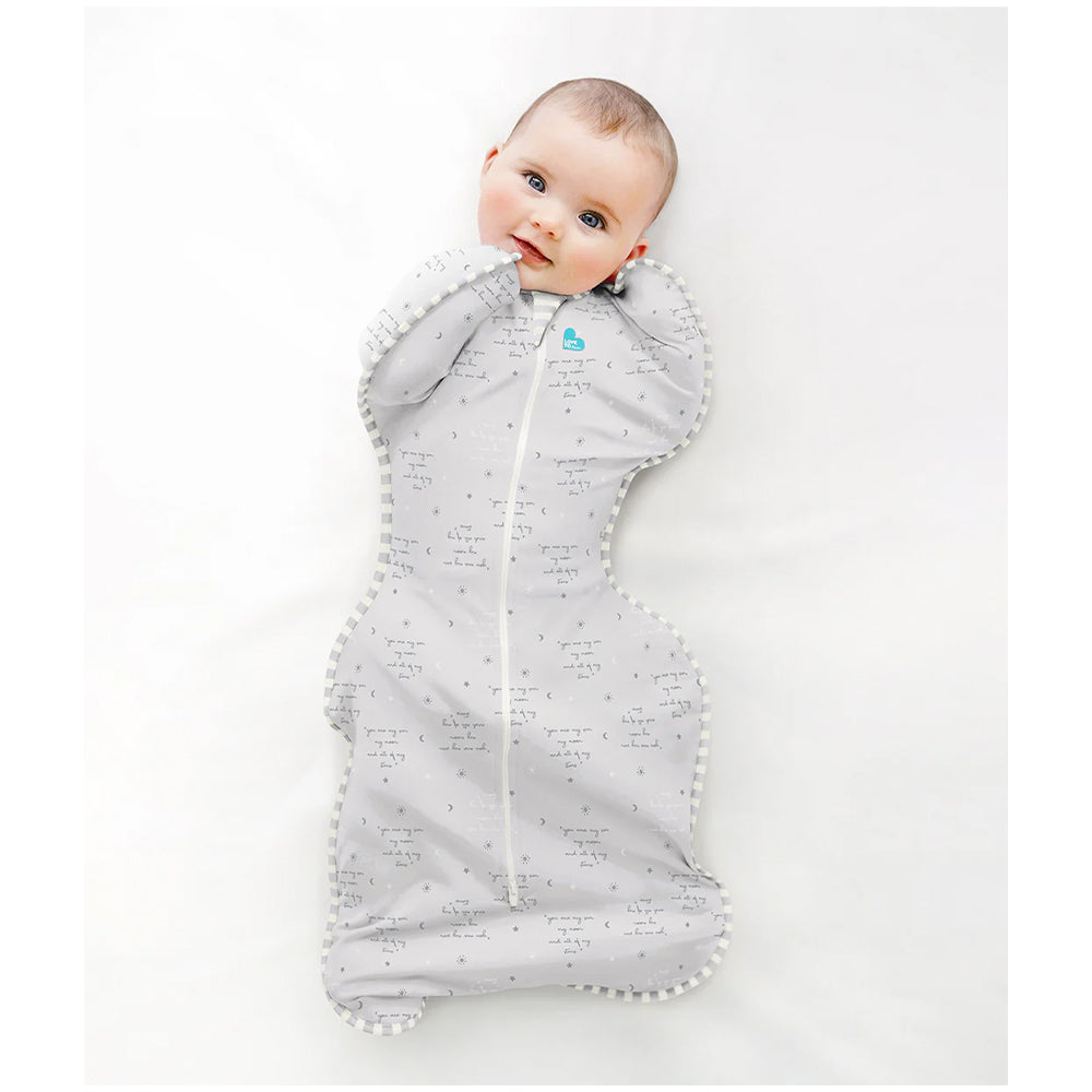 Swaddle UP Lite   You Are My  Grey - Swaddle UP Lite Gray أنت لي