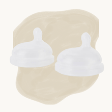 Milk and Water  2 Pack Teats