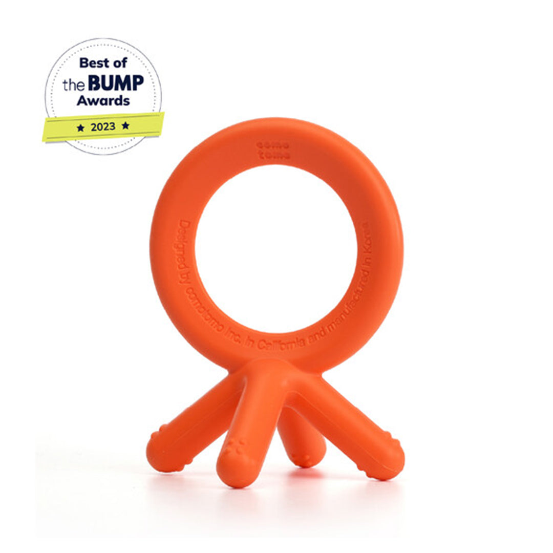 Comotomo Silicone Baby Teether|عضّاضة أطفال من السيليكون من كوموتومو.