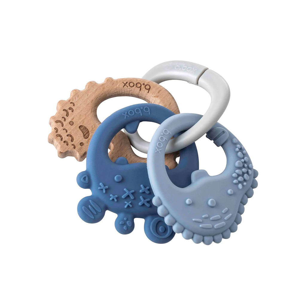 Bbox wrist Trio teether / عضاضة ثلاثية للمعصم من بي بوكس