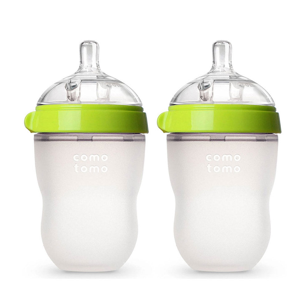 Comotomo Baby Bottle Double Pack 250ml / زجاجة كوموتومو للأطفال عبوة مزدوجة 250 مل