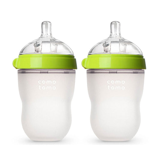 Comotomo Baby Bottle Double Pack 250ml / زجاجة كوموتومو للأطفال عبوة مزدوجة 250 مل
