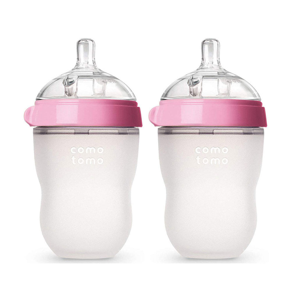 Comotomo Baby Bottle Double Pack 250ml / زجاجة كوموتومو للأطفال عبوة مزدوجة 250 مل