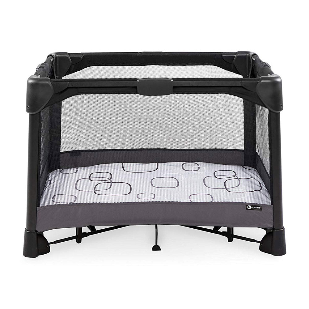 4Moms Breeze 4.0 Playard Sheet- Silver / ورقة اللعب من فور مامز بريز 4.0 - فضي