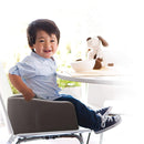 Prince Lionheart Soft Booster Seat Galactic Grey -  مقعد معزز ناعم من برينس ليونهارت باللون الرمادي المجري