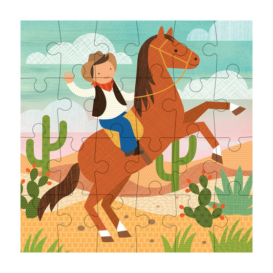 Petit Puzzle Cowboy / بيتي لغز كاوبوي