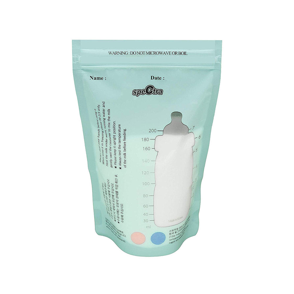 Spectra Pre-Sterilized Milk Storage Bags / أكياس تخزين الحليب المعقمة مسبقاً من سبكترا