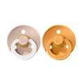 Load image into Gallery viewer, BIBS Natural Rubber Pacifier 2 Pack Size 1
