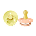 Load image into Gallery viewer, BIBS Natural Rubber Pacifier 2 Pack Size 1
