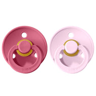 BIBS Natural Rubber Pacifier 2 Pack Size 1
