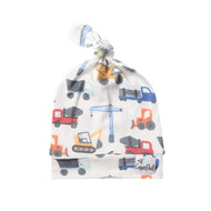 Copper Pearl Top Knot Hat / قبعة بعقدة علوية من اللؤلؤ النحاسي