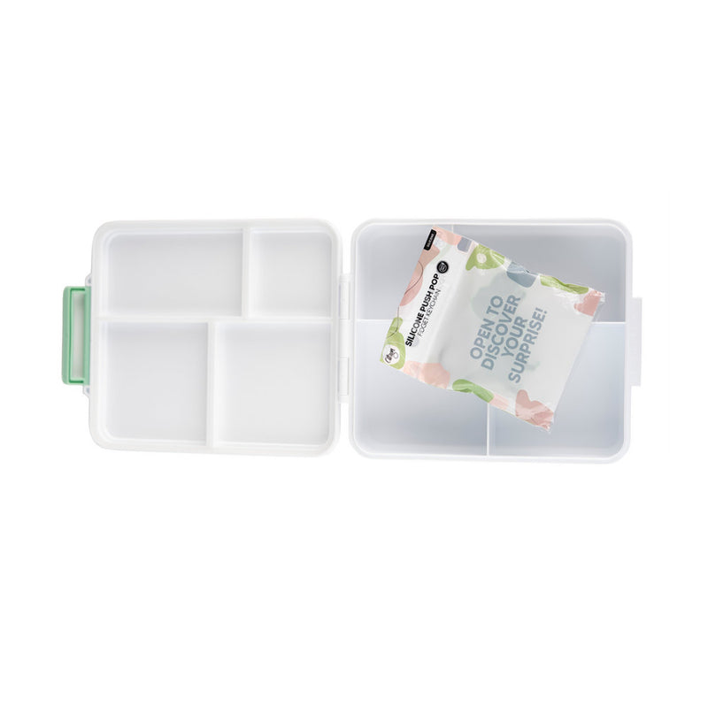 Citron Grand Lunchbox with 4 Compartments and 1 Food Jar