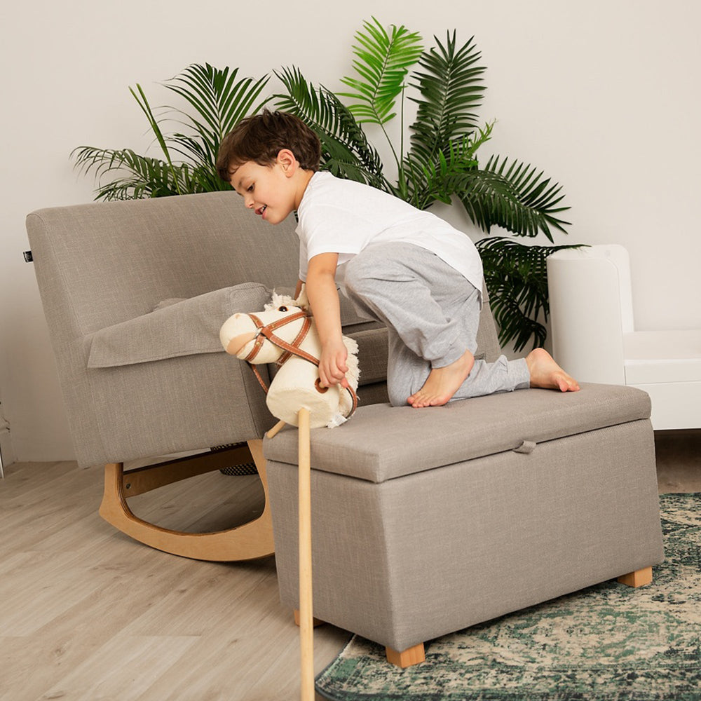 Gaia Chair and Footstool Bundle Dove — view 2