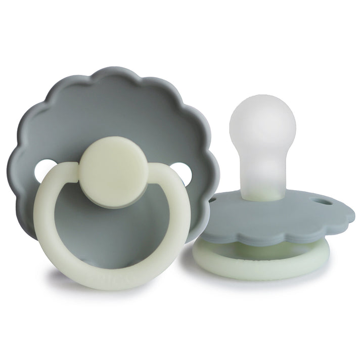 FRIGG Daisy Silicone Pacifier — Size 1 (0–6m)