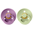 Load image into Gallery viewer, BIBS Natural Rubber Pacifier 2 Pack Size 1
