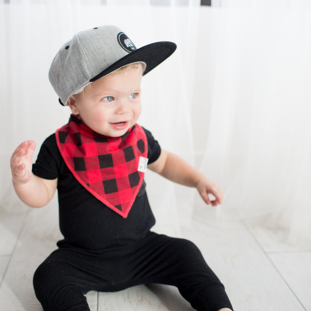 Copper Pearl Bandana Bibs 4 Pack / صدريات باندانا لؤلؤية نحاسية مكونة من 4 قطع