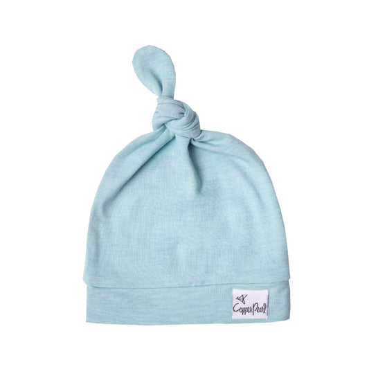 Copper Pearl Top Knot Hat / قبعة بعقدة علوية من اللؤلؤ النحاسي