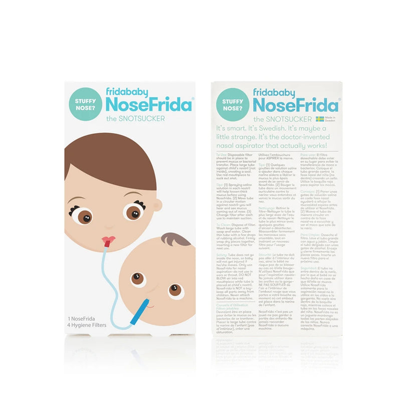 Nosefrida Nasal Aspirator paper Box - صندوق ورقي لشفاطة الأنف من نوفريدا