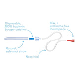 Nosefrida Nasal Aspirator With Carrying Case - شفاطة الأنف من نوفريدا مع حقيبة حمل