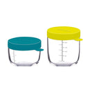 Beaba Conservation Jar Glass Set Of 2 150ML /  250ml