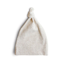 Mushie Ribbed Baby Beanie — Organic Cotton