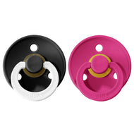 BIBS Natural Rubber Pacifier 2 Pack Size 1