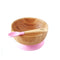 Citron Stay Put Bamboo bowl and spoon