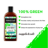 Nuggela & Sule  100% Green Shampoo 250 Ml - نوجيلا آند سول 100% شامبو أخضر 250 مل