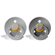 BIBS Natural Rubber Pacifier 2 Pack Size 1