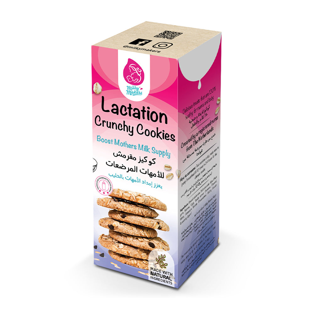 Lactation Crunchy Cookies -  بسكويت الرضاعة المقرمش