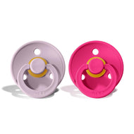 BIBS Natural Rubber Pacifier 2 Pack Size 1