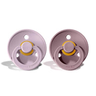 BIBS Natural Rubber Pacifier 2 Pack Size 1