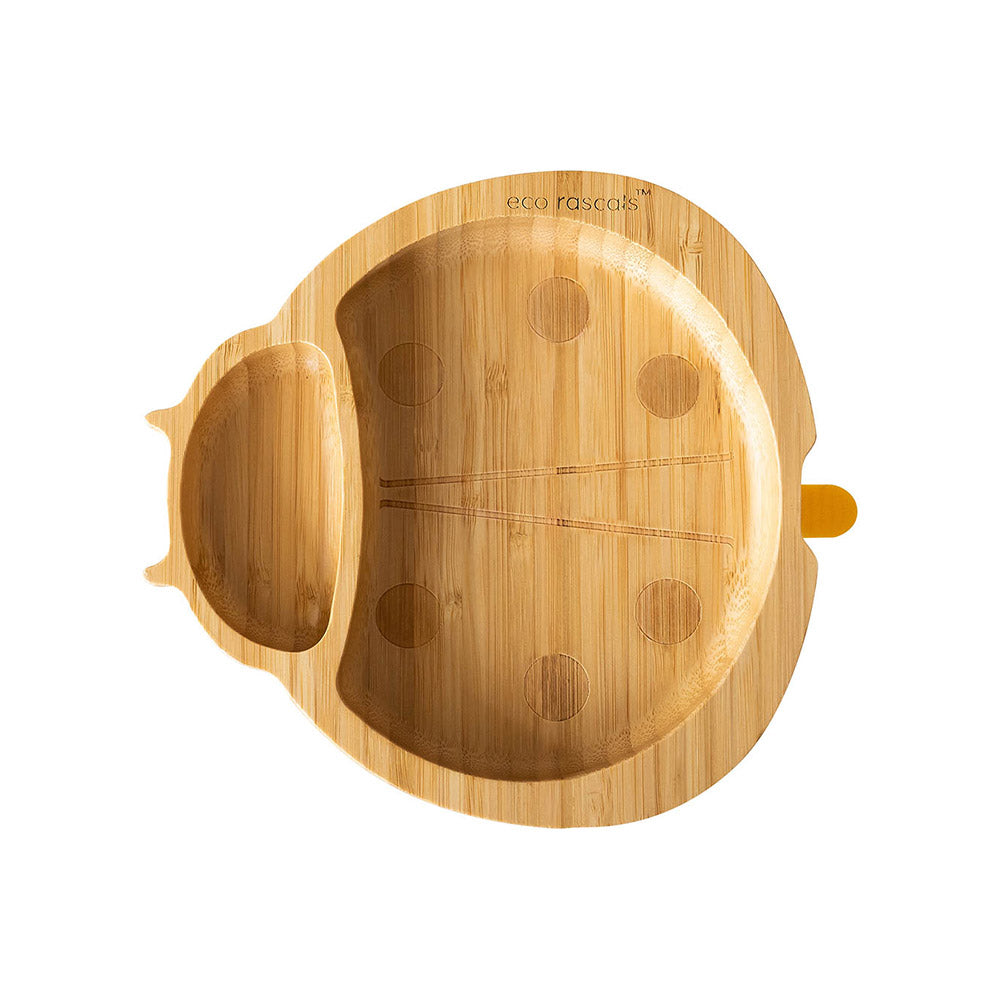 Eco Rascals Ladybird Plate -  طبق إيكو راسكالز ليدي بيرد