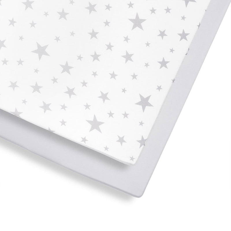 Snuz Twin Pack Sheets Cotbed