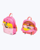 Zip & Zoe Junior Backpack Hot Pink Block