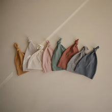 Mushie Ribbed Baby Beanie — view 10