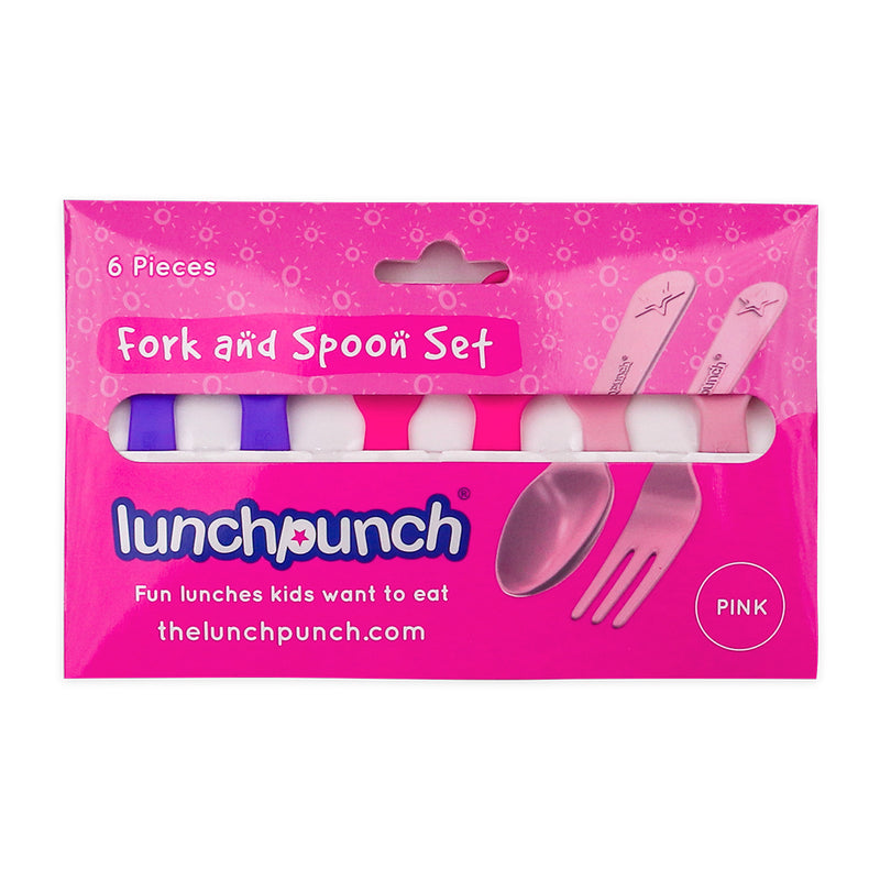 Lunch Punch Fork And Spoon Set