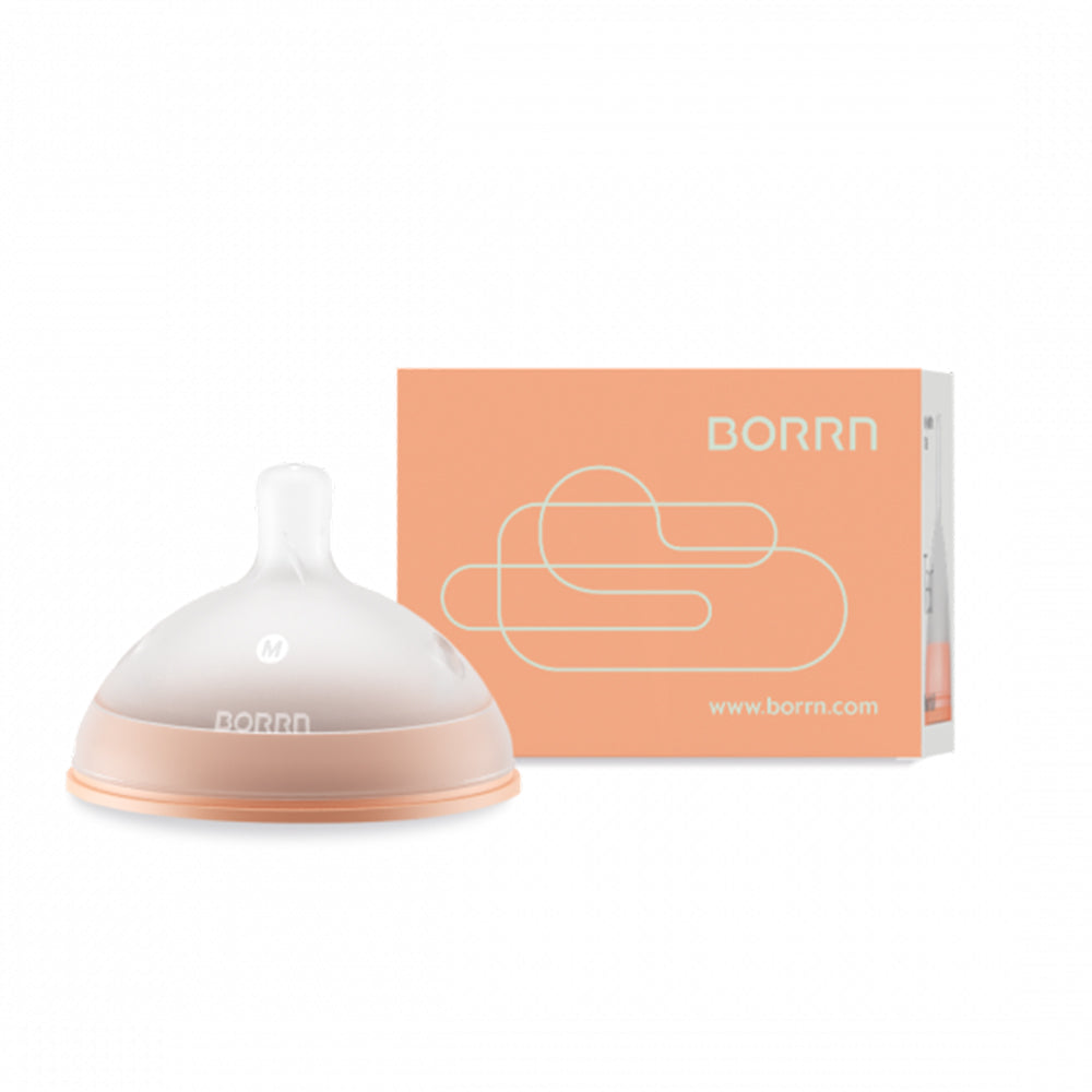 Borrn Silicone Teat Orange / حلمة بورن سيليكون برتقالية