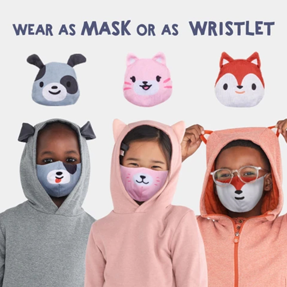 Cubcoats Mask Buddies (3-Pack) PIMM-KALI-FLYNN /Cubecoats قناع الأصدقاء3 عبواتبيم-كالي-فلين
