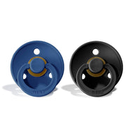 BIBS Natural Rubber Pacifier 2 Pack Size 1