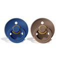 Load image into Gallery viewer, BIBS Natural Rubber Pacifier 2 Pack Size 1
