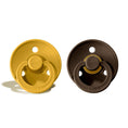 Load image into Gallery viewer, BIBS Natural Rubber Pacifier 2 Pack Size 1
