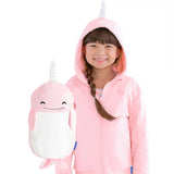 Cub Coats Hoodie- Nell Narwal / شبل معاطف هودييناروال الأظافر