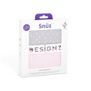 Snuz Designs Twin Pack Sheets- Crib Size