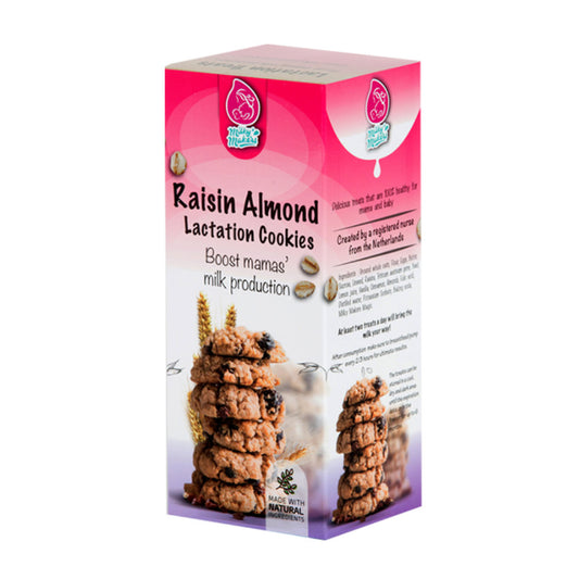 Raisin Almond Lactation Cookies -  بسكويت الرضاعة بالزبيب واللوز